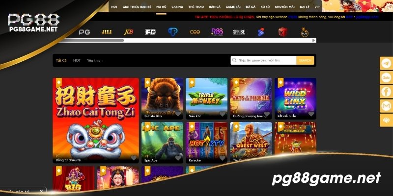 Trang Nổ Hũ Uy Tín Thu Hút Hàng Ngàn Người Chơi Tại PG88